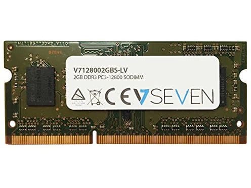 V7 V7128002GBS-LV RAM-minnen 2 GB 1 x 2 GB DDR3 1600 MHz