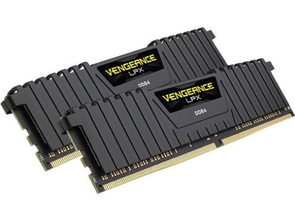 CORSAIR Vengeance LPX - DDR4 - sats - 16 GB: 2 x 8 GB - DIMM 288-pin - 1600 MHz / PC4-25600 - CL16 - 1.35 V - ej buffrad - icke ECC - svart