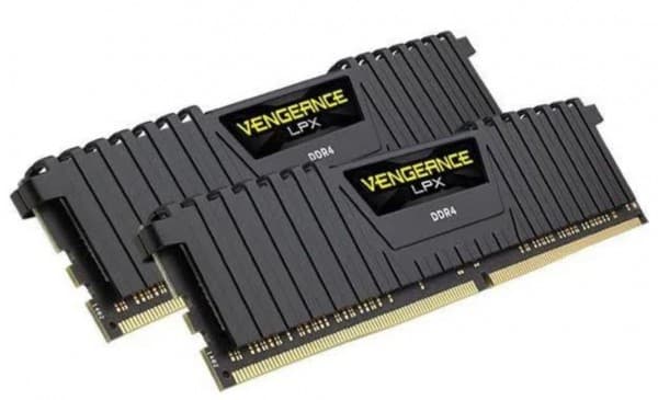 CORSAIR Vengeance LPX - DDR4 - sats - 16 GB: 2 x 8 GB - DIMM 288-pin - 1600 MHz / PC4-25600 - CL16 - 1.35 V - ej buffrad - icke ECC - svart
