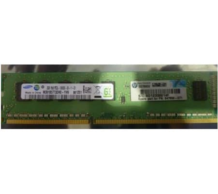 HPE - DDR3L - modul - 2 GB - DIMM 240-pin - 1333 MHz / PC3L-10600 - CL9 - 1.35 V - ikke-bufret - ECC