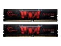 Miniatyrbild 5 av 5: G.Skill AEGIS - DDR4 - sats - 16 GB: 2 x 8 GB - DIMM 288-pin - 2400 MHz / PC4-19200 - CL17 - 1.2 V - ej buffrad - icke ECC