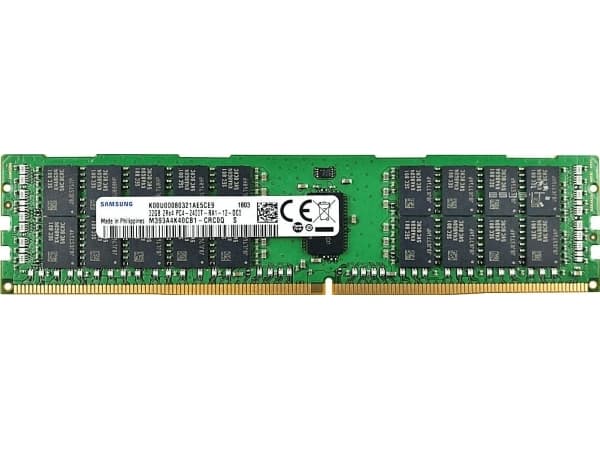 Samsung - DDR4 - modul - 32 GB - DIMM 288-pin - 2400 MHz / PC4-19200 - CL17 - 1.2 V - registrert - ECC