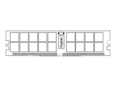 Samsung - DDR4 - modul - 32 GB - DIMM 288-pin - 2400 MHz / PC4-19200 - CL17 - 1.2 V - registrert - ECC