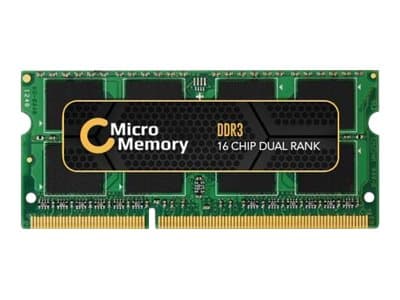 CoreParts - DDR3 - modul - 8 GB - SO DIMM 204-pin - 1600 MHz / PC3-12800 - ikke-bufret - ikke-ECC