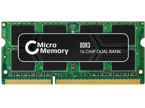 CoreParts - DDR3 - modul - 8 GB - SO DIMM 204-pin - 1600 MHz / PC3-12800 - CL11 - 1.5 V - ej buffrad - icke ECC