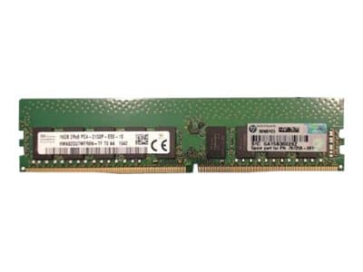 HPE - DDR4 - modul - 16 GB - DIMM 288-pin - 2133 MHz / PC4-17000 - CL15 - 1.2 V - ikke-bufret - ECC