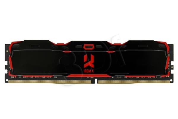 GOODRAM IRDM X - DDR4 - sats - 16 GB: 2 x 8 GB - DIMM 288-pin - 3000 MHz / PC4-24000 - CL16 - 1.35 V - ej buffrad - icke ECC - svart