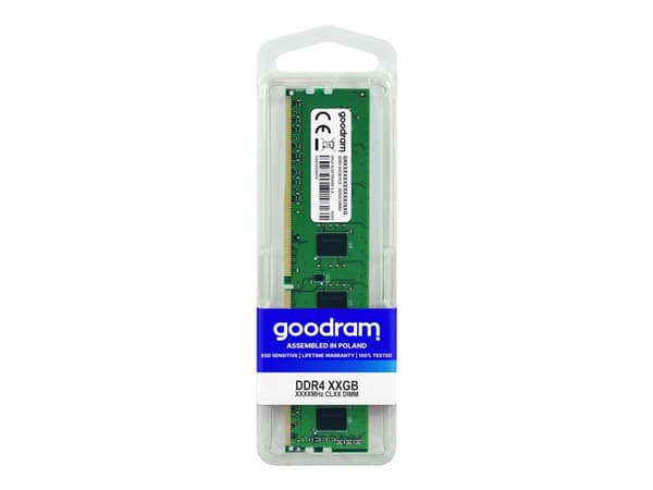 Goodram GR2666D464L19S/4G minnemodul 4 GB 1 x 4 GB DDR4 2666 MHz