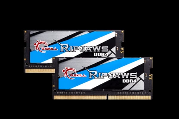 G.Skill Ripjaws - DDR4 - sats - 32 GB: 2 x 16 GB - SO DIMM 260-pin - 3200 MHz / PC4-25600 - CL18 - 1.2 V - ej buffrad - icke ECC
