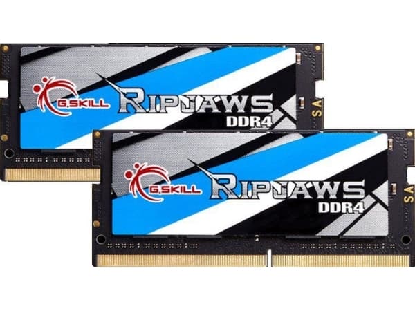 G.Skill Ripjaws - DDR4 - sats - 32 GB: 2 x 16 GB - SO DIMM 260-pin - 3200 MHz / PC4-25600 - CL18 - 1.2 V - ej buffrad - icke ECC