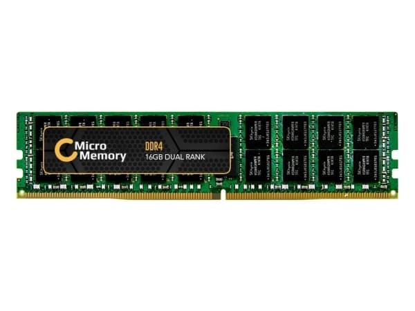CoreParts - DDR4 - modul - 16 GB - DIMM 288-pin - 2400 MHz / PC4-19200 - 1.2 V - registrerad - ECC