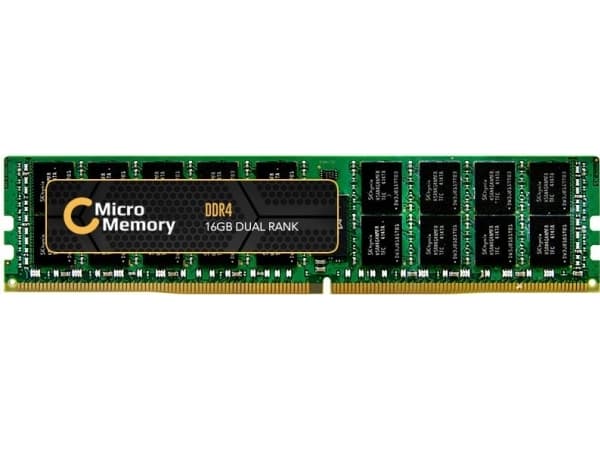 CoreParts - DDR4 - modul - 16 GB - DIMM 288-pin - 2400 MHz / PC4-19200 - 1.2 V - registrerad - ECC