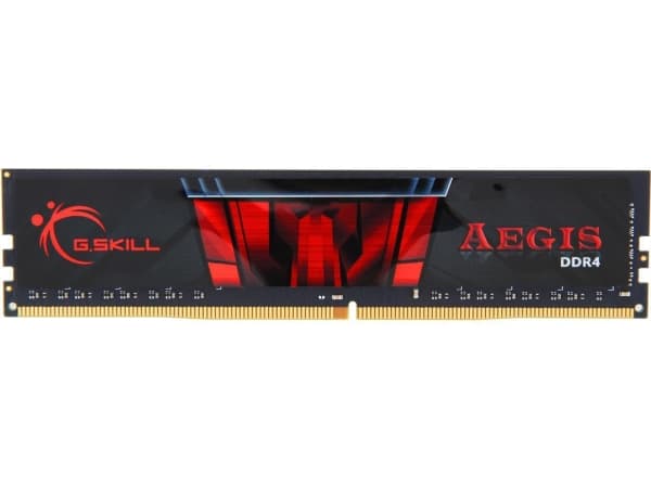 G.Skill AEGIS - DDR4 - modul - 16 GB - DIMM 288-pin - 1333 MHz / PC4-21300 - CL19 - 1.2 V - ikke-bufret - ikke-ECC