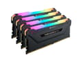 Pikkukuva 4 / 5: CORSAIR 32GB RAMKit 4x8GB DDR4 3200MHZ 4x288 Dimm puskuroimaton 16-18-18-36 Vengeance RGB Pro musta lämmönlevittäjä RGB LED 1.2V XMP2.0