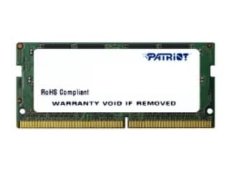 Patriot Signature Line - DDR4 - modul - 4 GB - SO DIMM 260-PIN - 2400 MHz / PC4-19200 - CL17 - 1,2 V - ikke bufferet - ikke-ECC
