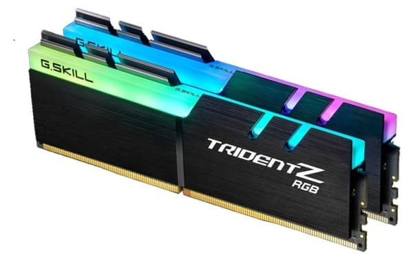 G.Skill TridentZ RGB Series - DDR4 - sett - 32 GB: 2 x 16 GB - DIMM 288-pin - 1600 MHz / PC4-25600 - CL16 - 1.35 V - ikke-bufret - ikke-ECC