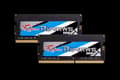 Miniatyrbild 2 av 5: G.Skill Ripjaws - DDR4 - sats - 16 GB: 2 x 8 GB - SO DIMM 260-pin - 2666 MHz / PC4-21300 - CL19 - 1.2 V - ej buffrad - icke ECC