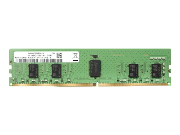 HP - DDR4 - modul - 8 GB - DIMM 288-pin - 2666 MHz / PC4-21300 - 1.2 V - ej buffrad - icke ECC - för HP 280 G3, 280 G4, 280 G5, 285 G3, 290 G2, 290 G