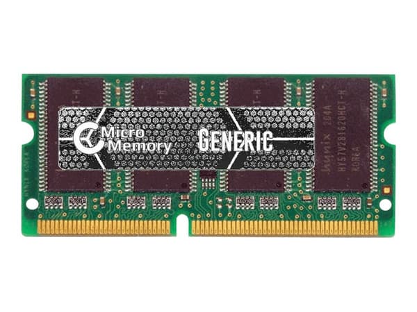 CoreParts - SDRAM - modul - 256 MB - SO DIMM 144-pin - 133 MHz / PC133 - ikke-bufret - ikke-ECC - for Brother HL-2700, HL-5240, HL-5250, HL-5270, HL-