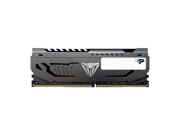 Patriot Extreme Performance Viper Steel - DDR4 - modul - 16 GB - DIMM 288-pin - 1600 MHz / PC4-25600 - CL16 - 1.35 V - ikke-bufret - ikke-ECC - rødme