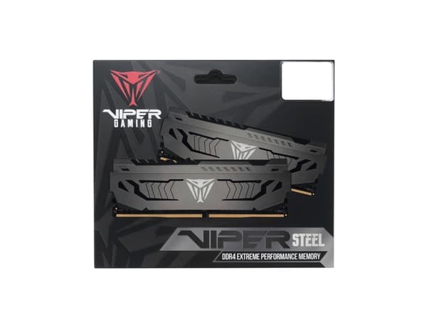 Patriot Extreme Performance Viper Steel - DDR4 - modul - 16 GB - DIMM 288-pin - 1600 MHz / PC4-25600 - CL16 - 1.35 V - ikke-bufret - ikke-ECC - rødme