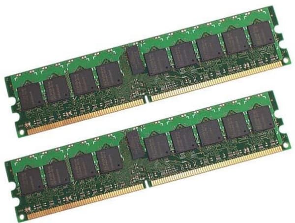 CoreParts - DDR2 - sett - 8 GB: 2 x 4 GB - DIMM 240-pin - 800 MHz / PC2-6400 - registrert - ECC