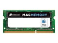Miniatyrbilde 1 av 5: CORSAIR Mac-minne - DDR3 - modul - 4 GB - SO DIMM 204-PIN - 1333 MHz / PC3-10666 - CL9 - 1,5 V - ikke bufferet - ikke-ECC