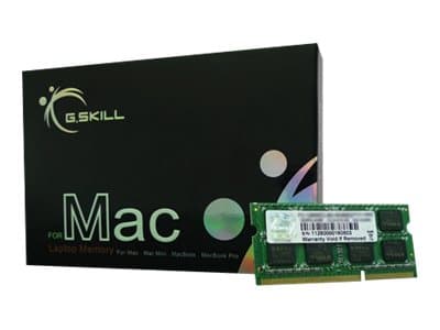 G.Skill SQ Series - DDR3 - modul - 8 GB - SO DIMM 204-pin - 1600 MHz / PC3-12800 - CL11 - 1.5 V - ikke-bufret - ikke-ECC