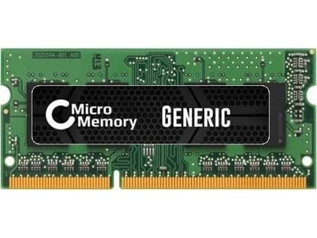 CoreParts - DDR3 - modul - 2 GB - SO DIMM 204-PIN - 1333 MHz / PC3-10600 - 1,5 V - ikke bufferet - ikke-ECC