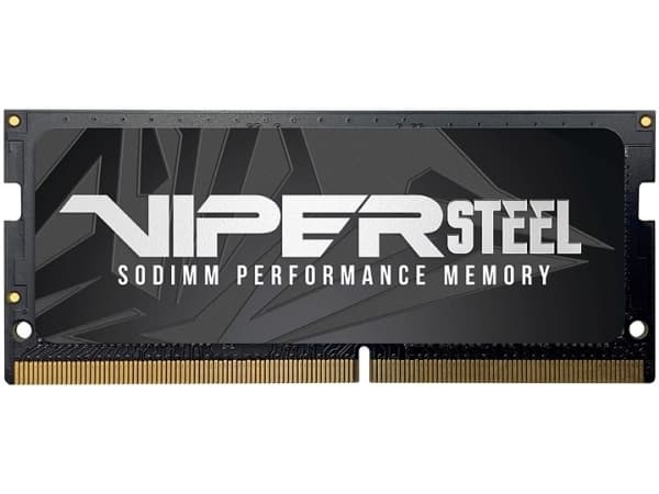 Patriot Memory Viper Steel PVS416G266C8S, 16 GB, 1 x 16 GB, DDR4, 2666 MHz, 260-pin SO-DIMM