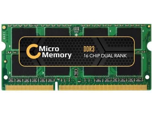 CoreParts - DDR3 - modul - 8 GB - SO DIMM 204-pin - 1333 MHz / PC3-10600 - ikke-bufret - ikke-ECC - for Lenovo ThinkPad X1 1286, 1291, 1293, 1294
