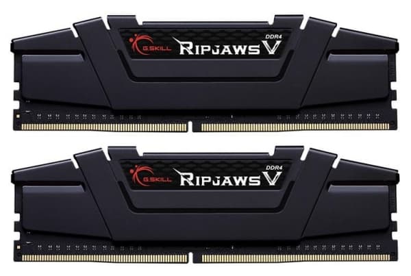 G.Skill Ripjaws V - DDR4 - sats - 16 GB: 2 x 8 GB - DIMM 288-pin - 2000 MHz / PC4-32000 - CL18 - 1.35 V - ej buffrad - icke ECC - classic black