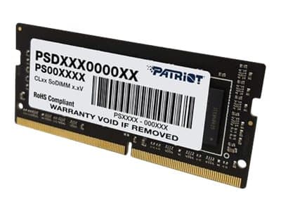 Patriot Memory PSD416G26662S, 16 GB, 1 x 16 GB, DDR4, 2666 MHz, 260-pin SO-DIMM