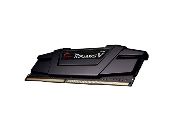 G.Skill Ripjaws V - DDR4 - sett - 32 GB: 4 x 8 GB - DIMM 288-pin - 4000 MHz / PC4-32000 - CL18 - 1.35 V - ikke-bufret - ikke-ECC - klassisk svart