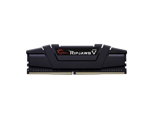 G.Skill Ripjaws V - DDR4 - modul - 32 GB - DIMM 288-pin - 1600 MHz / PC4-25600 - CL16 - 1.35 V - ikke-bufret - ikke-ECC - klassisk svart