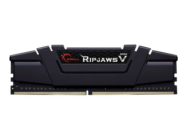 G.Skill Ripjaws V - DDR4 - modul - 32 GB - DIMM 288-pin - 1600 MHz / PC4-25600 - CL16 - 1.35 V - ikke-bufret - ikke-ECC - klassisk svart