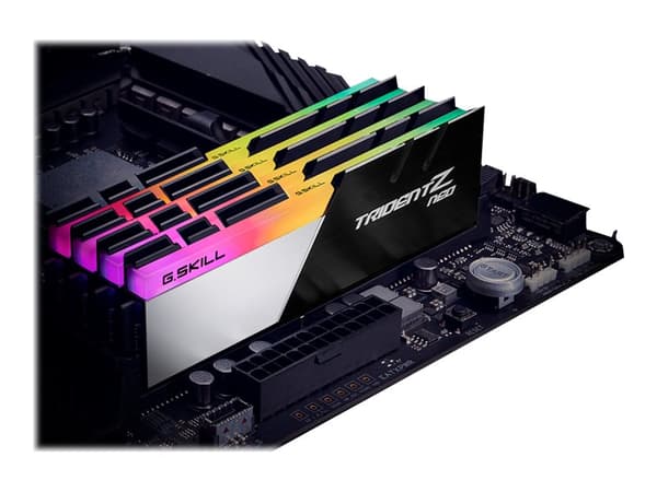 G.Skill TridentZ Neo Series - DDR4 - set - 32 GB: 2 x 16 GB - DIMM 288-PIN - 3200 MHz / PC4-25600 - CL16 - 1,35 V - utan buffert - icke-ECC - borstad