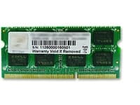 G.Skill SQ Series - DDR3 - modul - 4 GB - SO DIMM 204-pin - 1600 MHz / PC3-12800 - CL11 - 1.5 V - ej buffrad - icke ECC