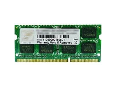 G.Skill SQ Series - DDR3 - modul - 4 GB - SO DIMM 204-pin - 1600 MHz / PC3-12800 - CL11 - 1.5 V - ej buffrad - icke ECC
