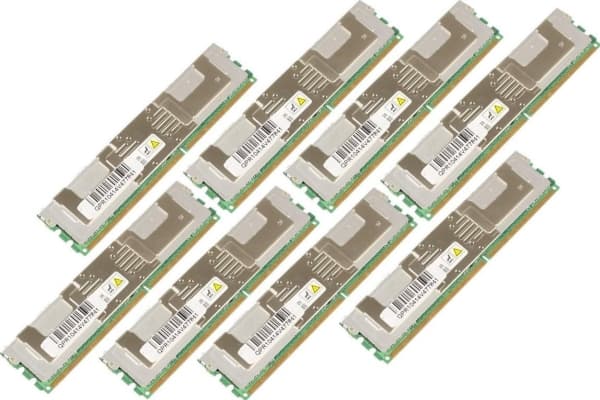 CoreParts - DDR2 - sett - 64 GB: 8 x 8 GB - FB-DIMM 240-pinners - 667 MHz / PC2-5300 - Fullt bufret - ECC