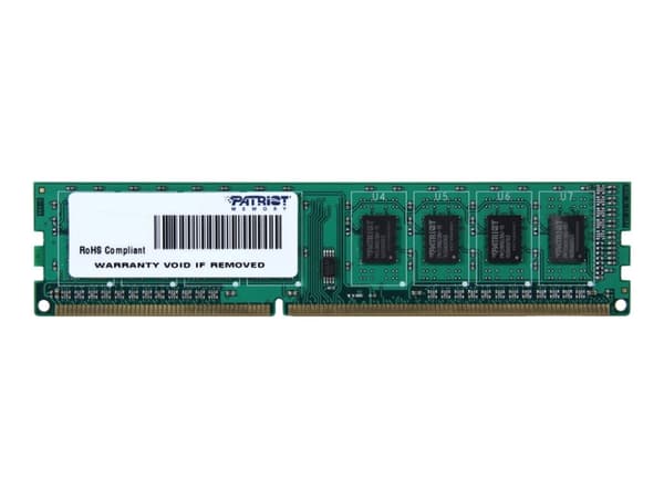 Patriot Signature Line - DDR3 - modul - 4 GB - DIMM 240-pin - 666 MHz / PC3-10600 - CL9 - 1.5 V - ej buffrad - icke ECC