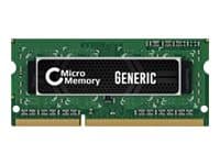 CoreParts - DDR3 - modul - 4 GB - SO DIMM 204-pin - 1600 MHz / PC3-12800 - 1.5 V - ikke-bufret - ikke-ECC
