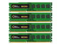 Miniatyrbilde 1 av 3: CoreParts - DDR3 - sett - 16 GB: 4 x 4 GB - DIMM 240-pin - 1333 MHz / PC3-10600 - registrert - ECC