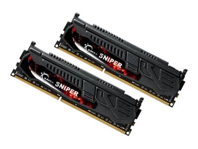 G.Skill SNIPER Series - DDR3 - sett - 8 GB: 2 x 4 GB - DIMM 240-pin - 1866 MHz / PC3-14900 - CL9 - 1.5 V - ikke-bufret - ikke-ECC