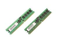 CoreParts - DDR2 - sats - 2 GB: 2 x 1 GB - DIMM 240-pin - 400 MHz / PC2-3200 - 1.8 V - registrerad - ECC - för Fujitsu PRIMERGY BX620 S2, RX200 S2, R