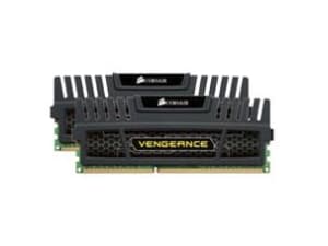 CORSAIR Vengeance - DDR3 - sett - 8 GB: 2 x 4 GB - DIMM 240-pin - 1600 MHz / PC3-12800 - CL9 - 1.5 V - ikke-bufret - ikke-ECC