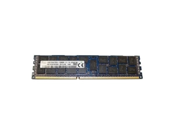 Dell - DDR3L - modul - 16 GB - DIMM 240-pin - 1600 MHz / PC3L-12800 - CL11 - 1.35 V - registrert - ECC - for PowerEdge C6220, R320, R420, R520, R720,