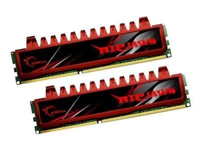 G.Skill Ripjaws - DDR3 - sett - 8 GB: 2 x 4 GB - DIMM 240-pin - 1600 MHz / PC3-12800 - CL9 - 1.5 V - ikke-bufret - ikke-ECC