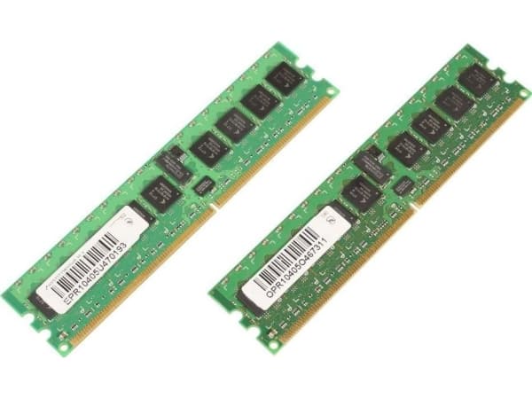 CoreParts - DDR2 - sett - 2 GB: 2 x 1 GB - DIMM 240-pin - 667 MHz / PC2-5300 - registrert - ECC - for Dell PowerEdge 2970, 6950, M605, M805, M905, R3