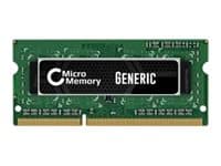 CoreParts - DDR3 - modul - 4 GB - SO DIMM 204-pin - 1600 MHz / PC3-12800 - 1.35 V - ej buffrad - icke ECC
